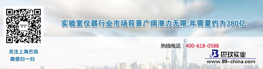 實驗室儀器行業市場前景廣闊潛力無限,年需量約為380億