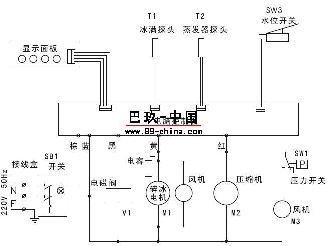 制冰機原理圖